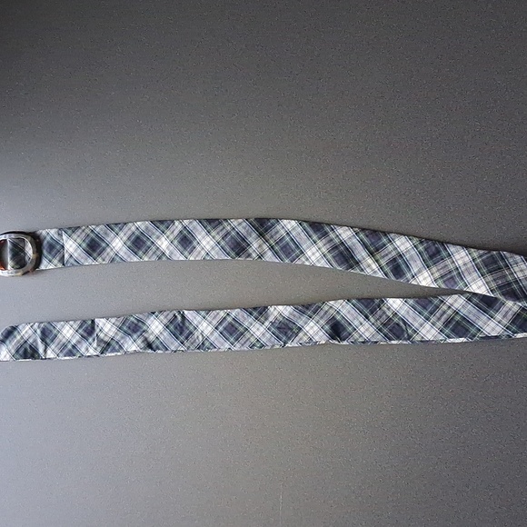 J.Crew M/L Cotton Tartan Plaid Belt New! Message W/ Requests! - Picture 4 of 8
